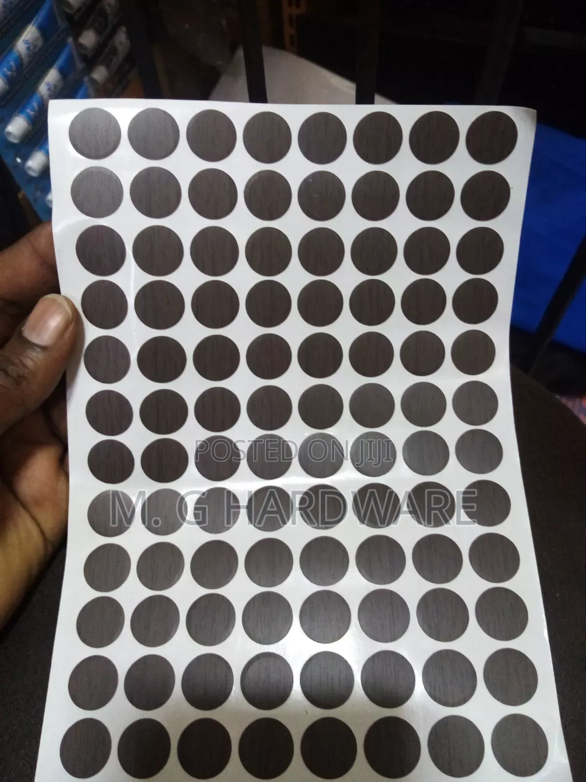 American Walnut MDF Stickers