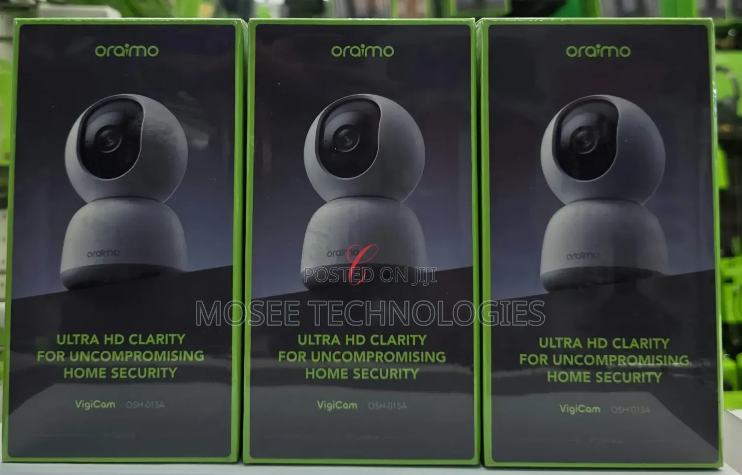 Oraimo Vigicam 3MP Ultra HD Smart IP Security Camera