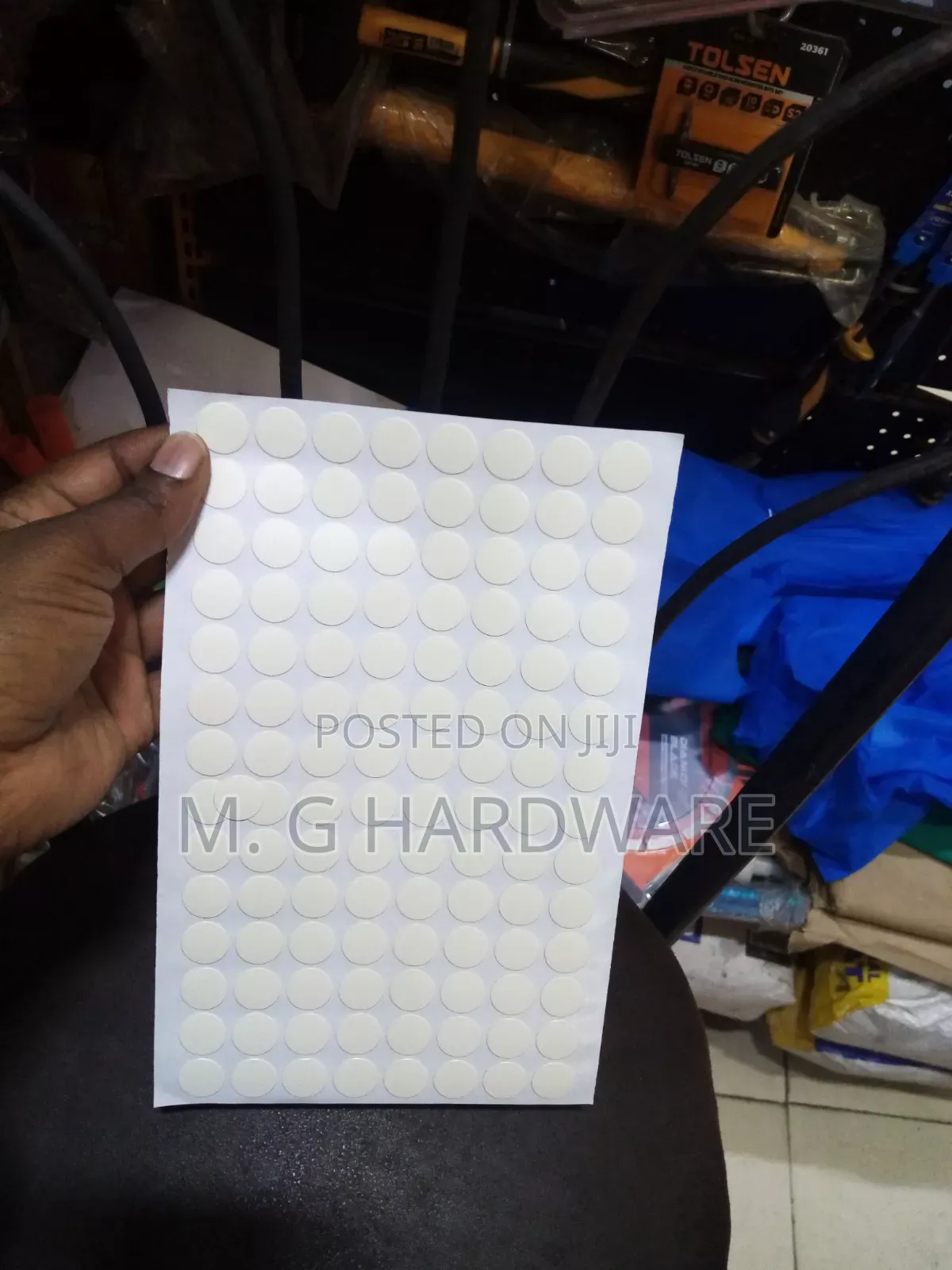 Cream MDF Stickers