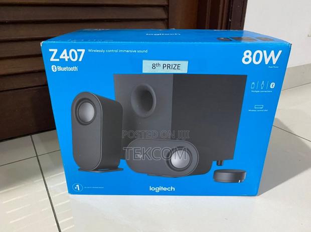 Logitech Z407 Bluetooth Speaker// 80W Speaker - main view
