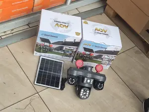 4G Solar PTZ Camera With Three Lens AOV V380
