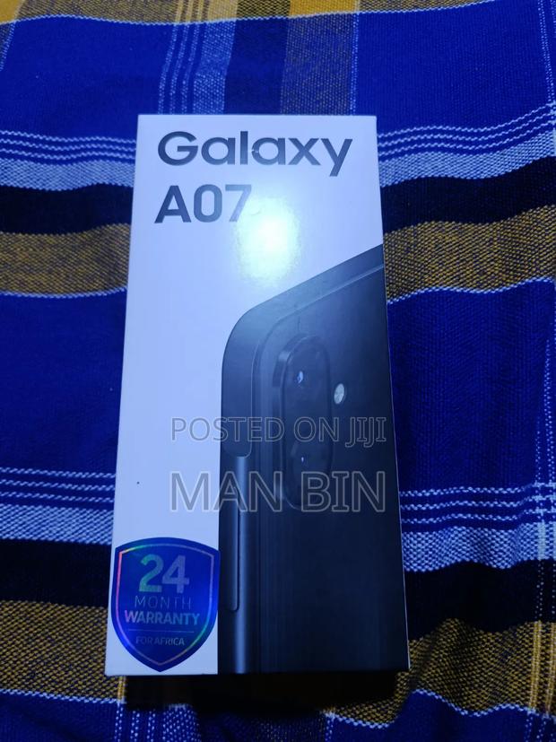 New Samsung Galaxy A07 64 GB Black