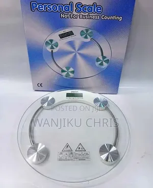Personal Glass Bathroom Weighing Scale