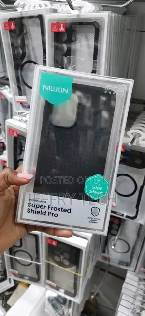 Nillkin Super Shield Pro Case in Black, Designed for the OnePlus 15R