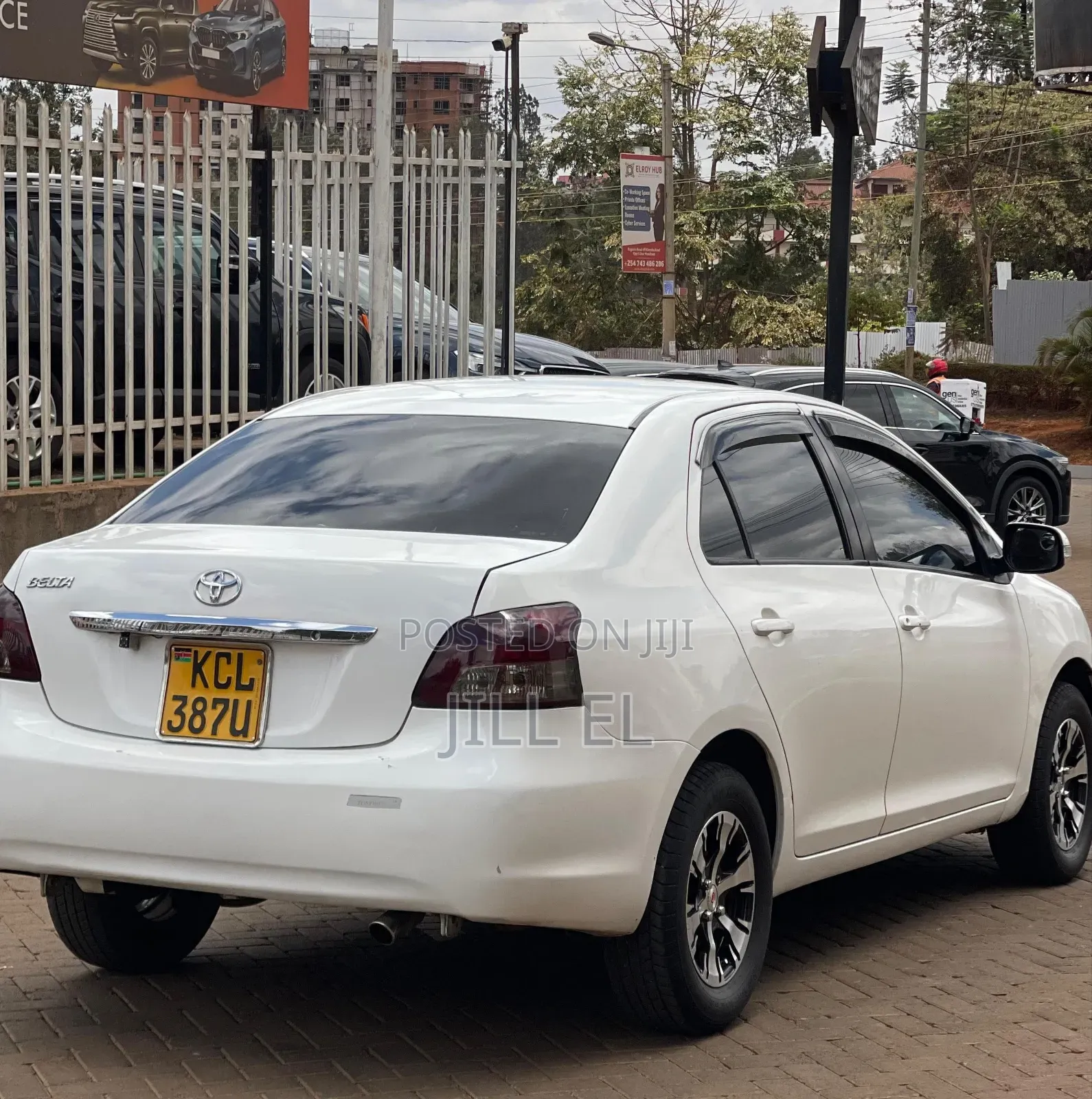 Toyota Belta 2010 White