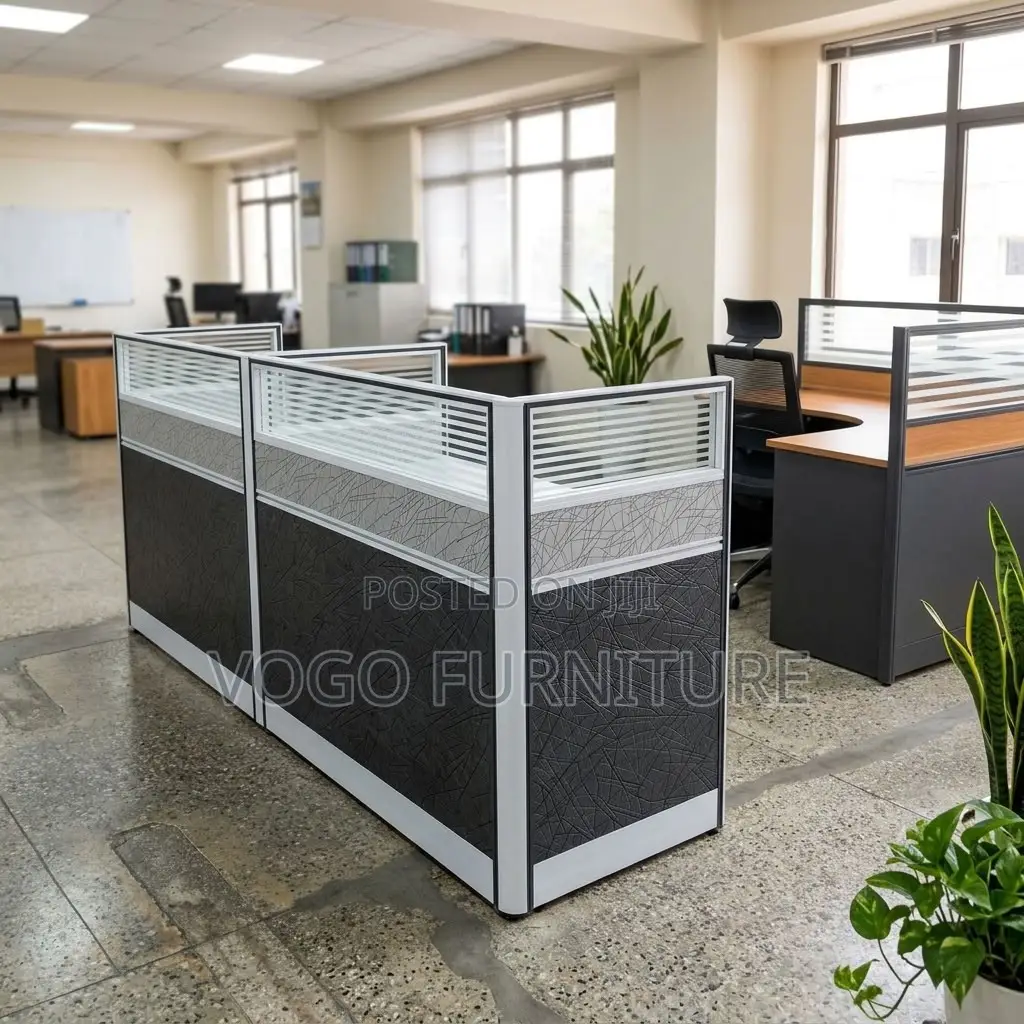Office Workstations| 2-Way Straight Modular Workspace