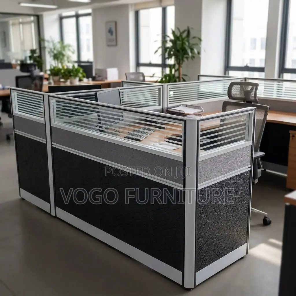 Office Workstations| 2-Way Straight Modular Workspace