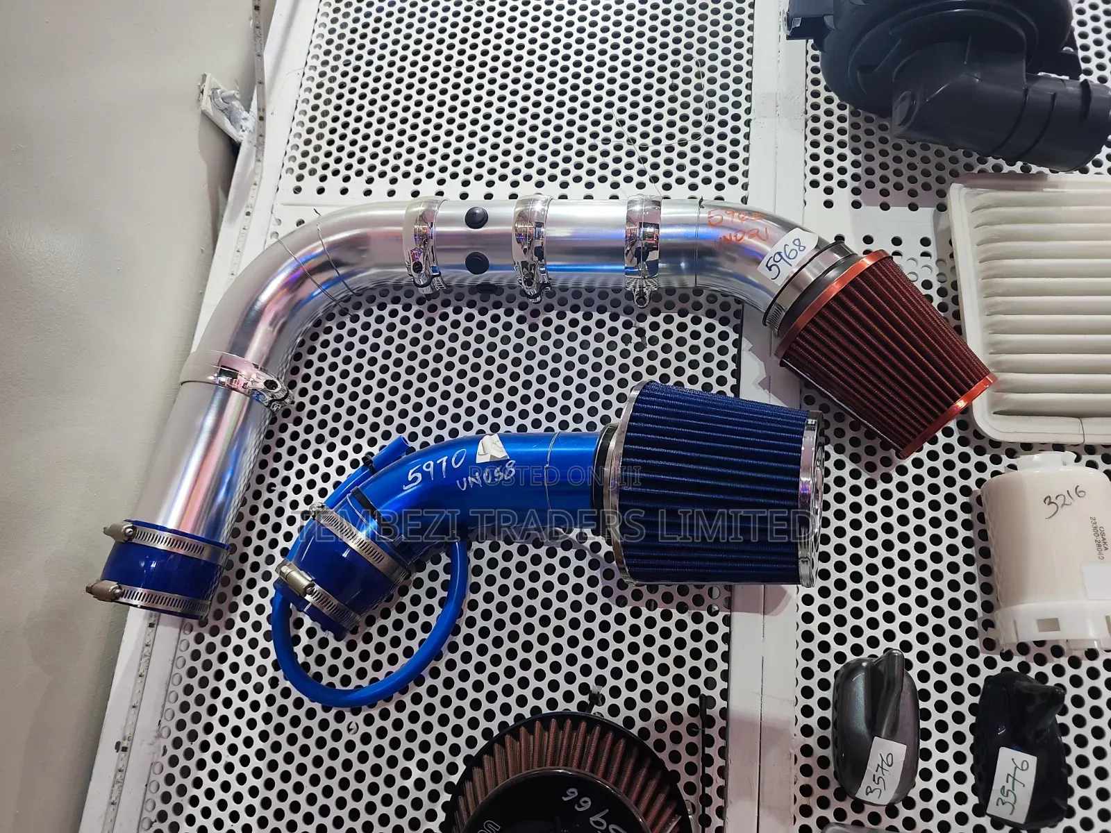 Universal Performance Cold Air Intake Kit With Cone Filter