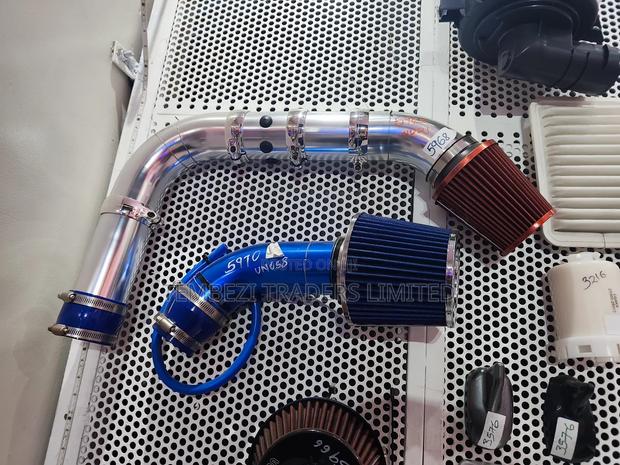 Universal Performance Cold Air Intake Kit With Cone Filter - thumbnail 2