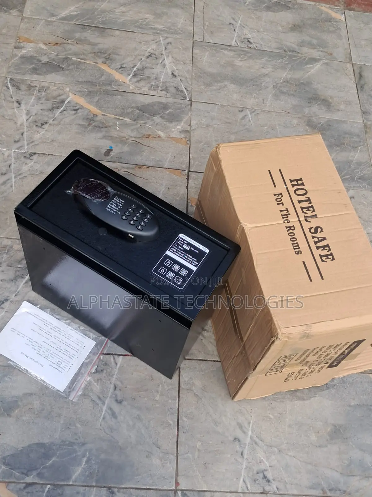 Safe Box With Keypad Lock for Valuables and Documents
