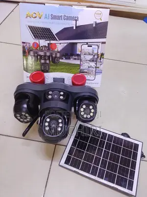 V380 Pro 4G Outdoor Security Camera With Solar Panel