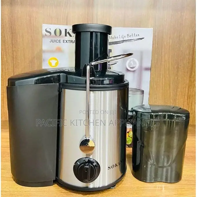 Sokany Juicer Making Machine Whole Fruit and Vegetable Juice Extractor