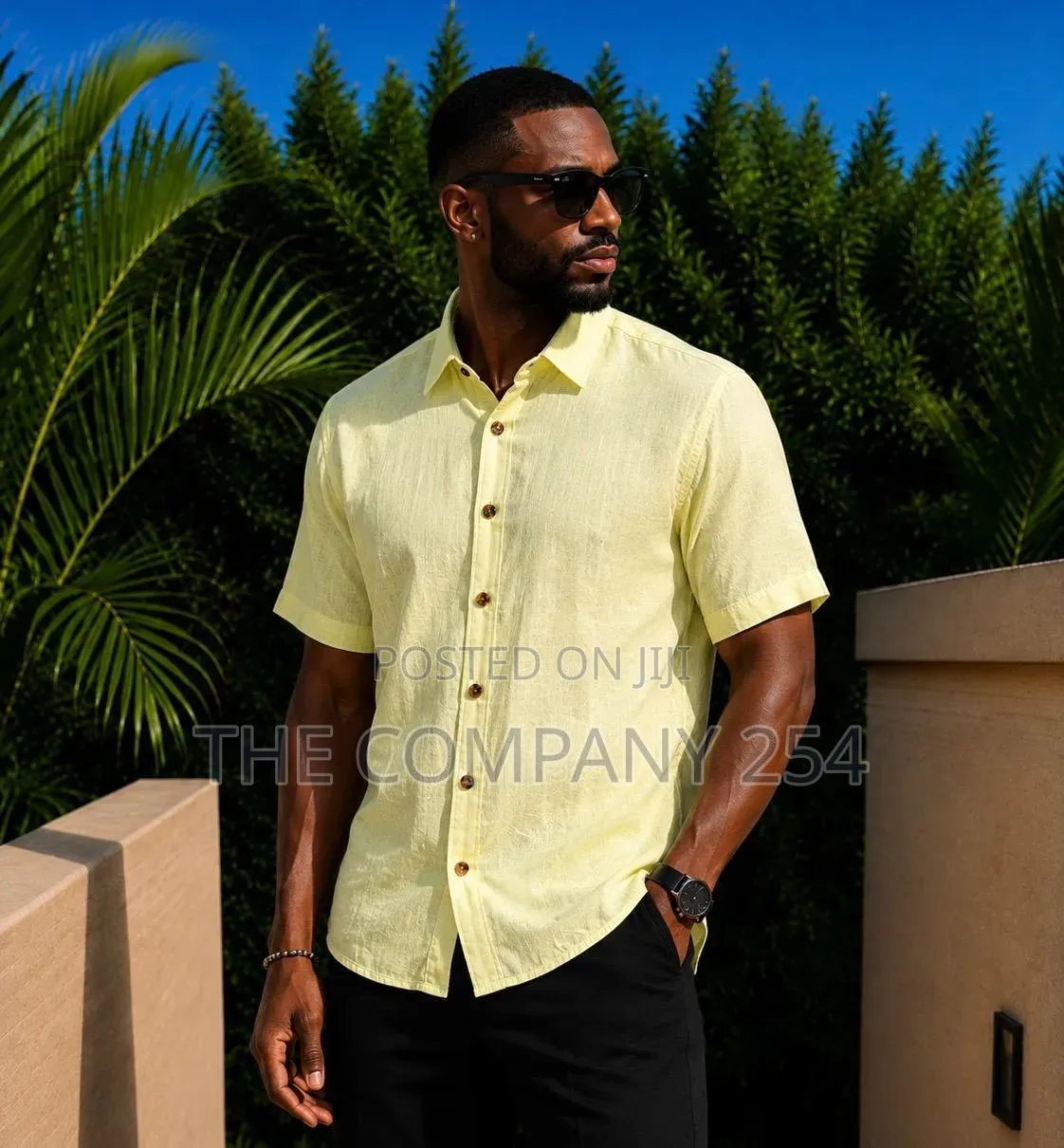 Colored Linen Shirts
