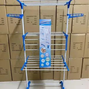 Indoor/Outdoor Movable Clothes Rack