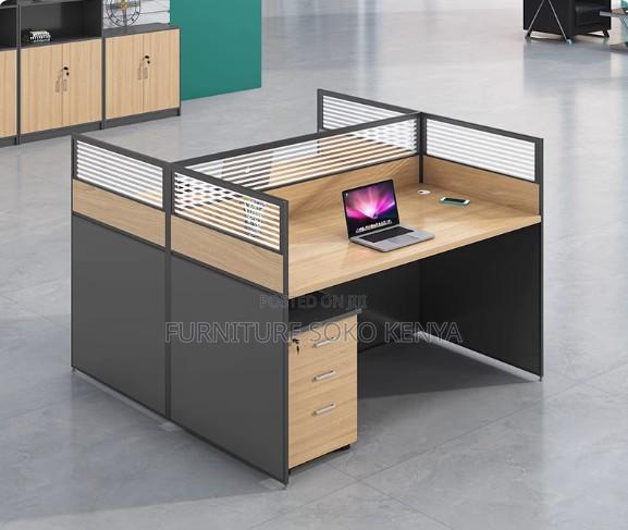 Office Workstation : 2-Seater Modular Office Workstation - main view
