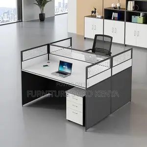 Office Workstation : 2-Seater Modular Office Workstation