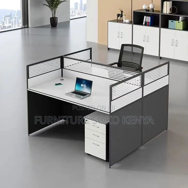 Office Workstation : 2-Seater Modular Office Workstation