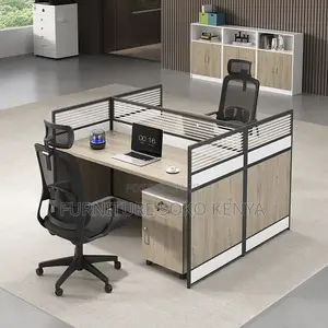 Office Workstation : 2-Seater Modular Office Workstation
