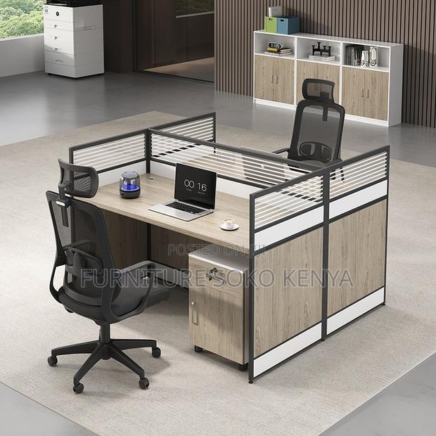 Office Workstation : 2-Seater Modular Office Workstation - thumbnail 3