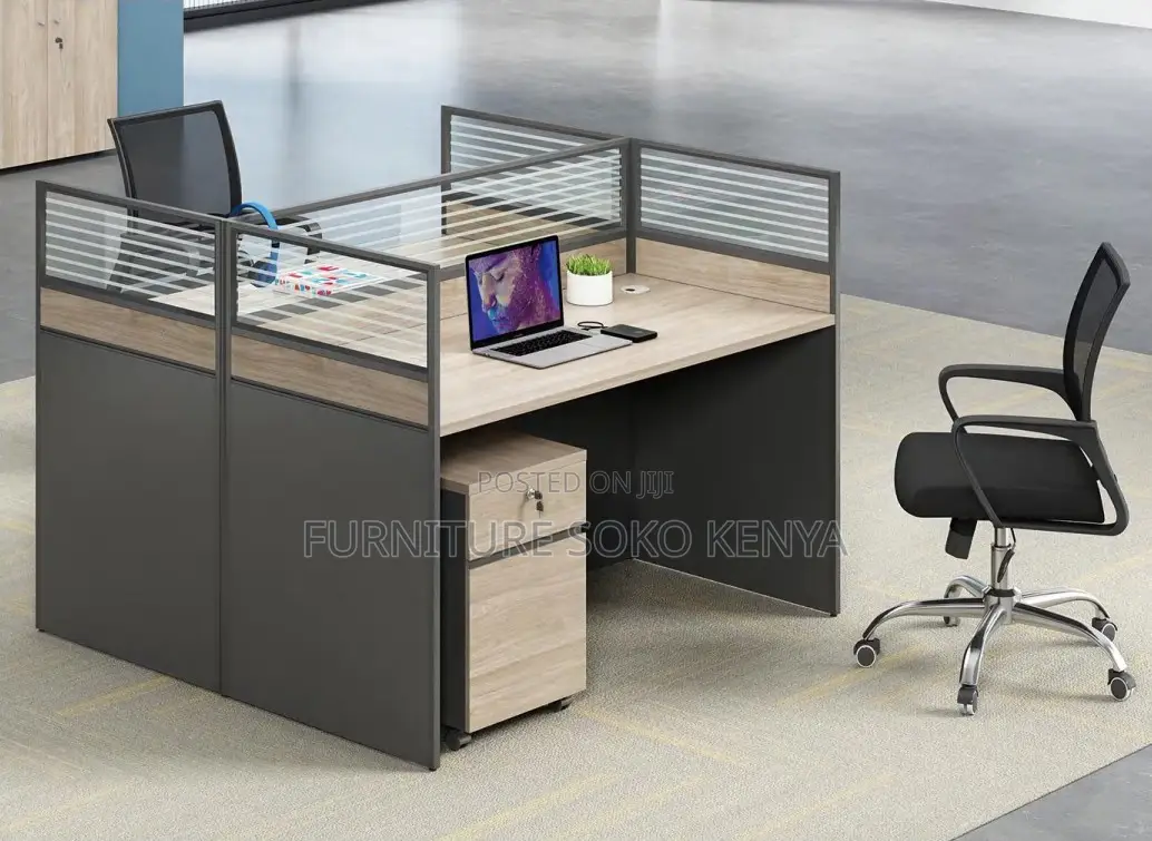 Office Workstation : 2-Seater Modular Office Workstation