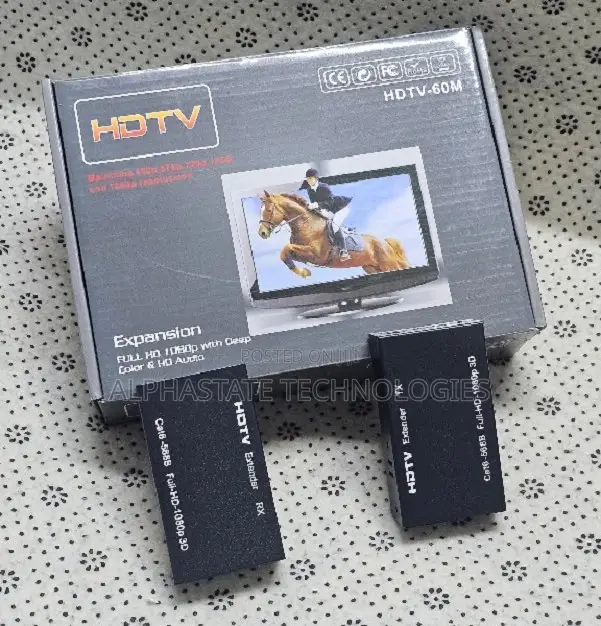 HDTV -60m- Hdmi Extender/Expansion Over Cat -6 Cable