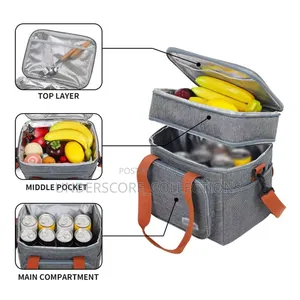 Brivilas Branded 2 Layer Insulated Food Bag