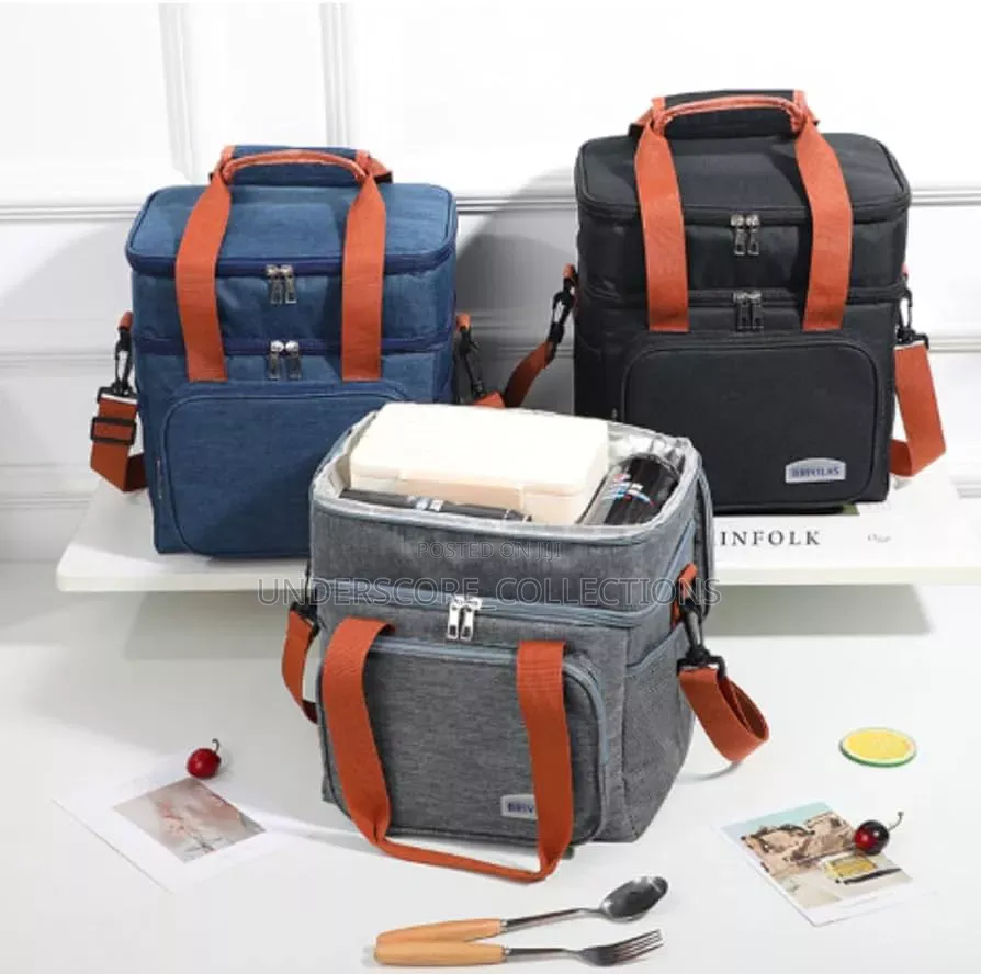 Brivilas Branded 2 Layer Insulated Food Bag