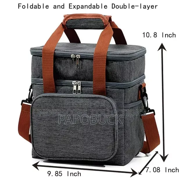 Brivilas Branded 2 Layer Insulated Food Bag