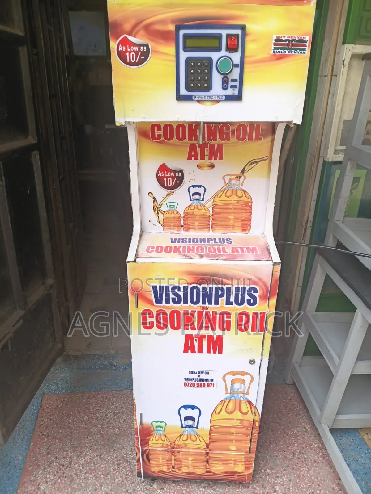 Cooking Oil ATM Machine
