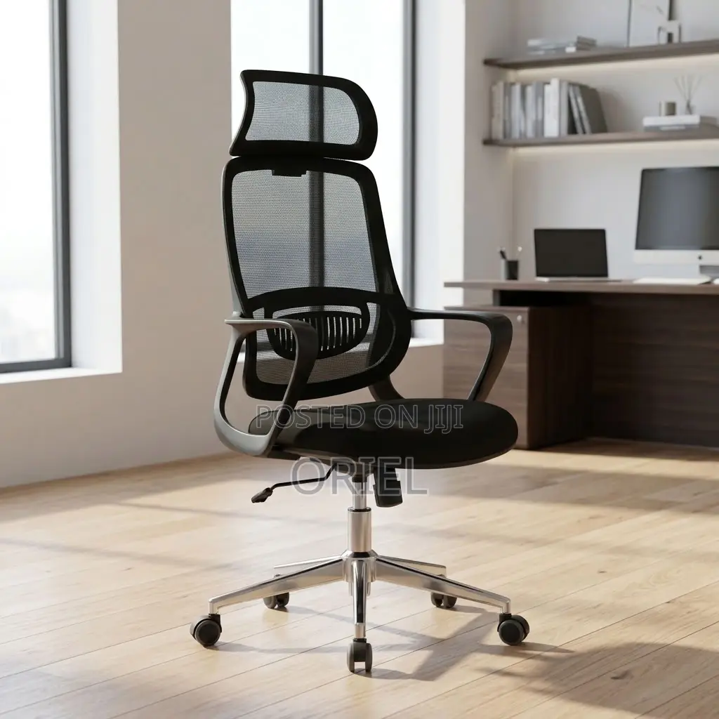 Office Chair : Ergonomic Work Chair- High Back
