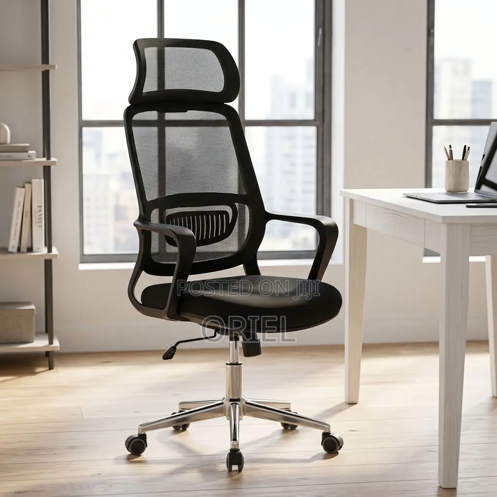 Office Chair : Ergonomic Work Chair- High Back
