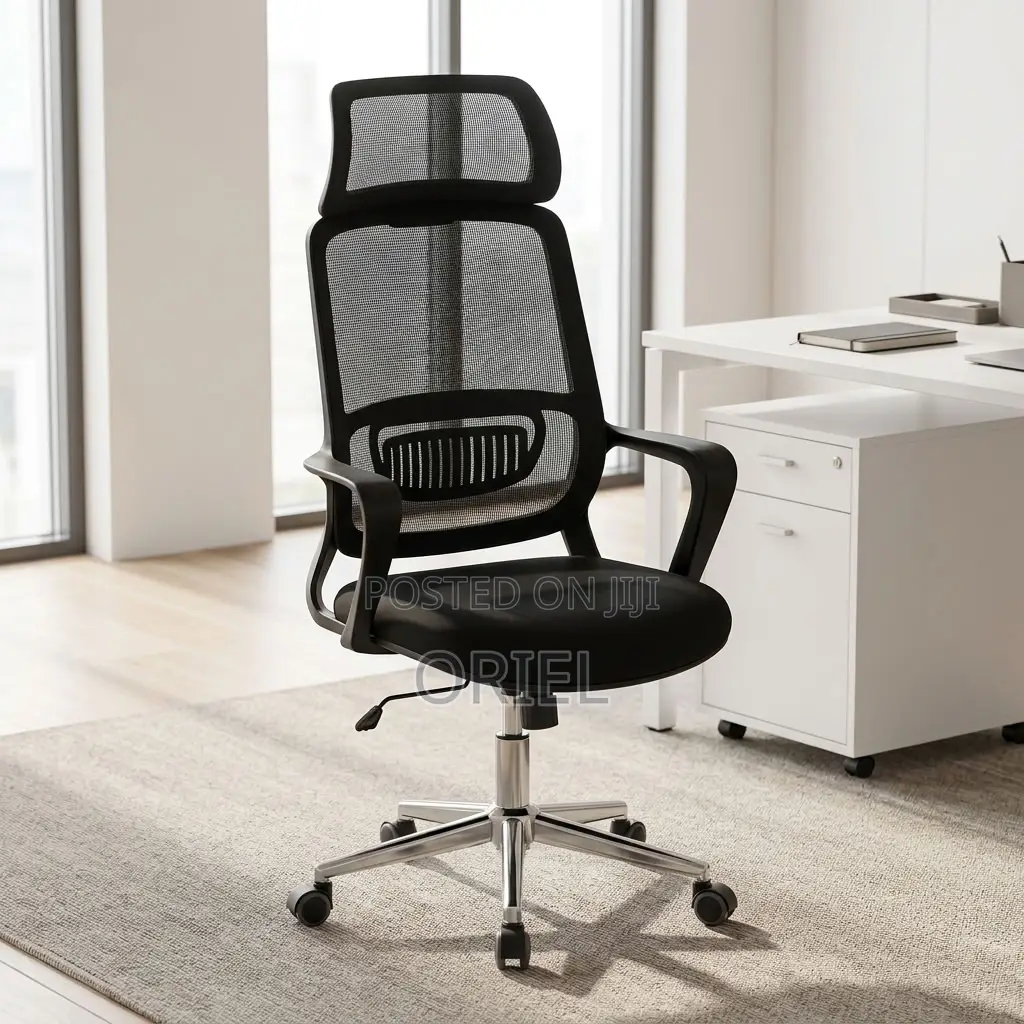 Office Chair : Ergonomic Work Chair- High Back