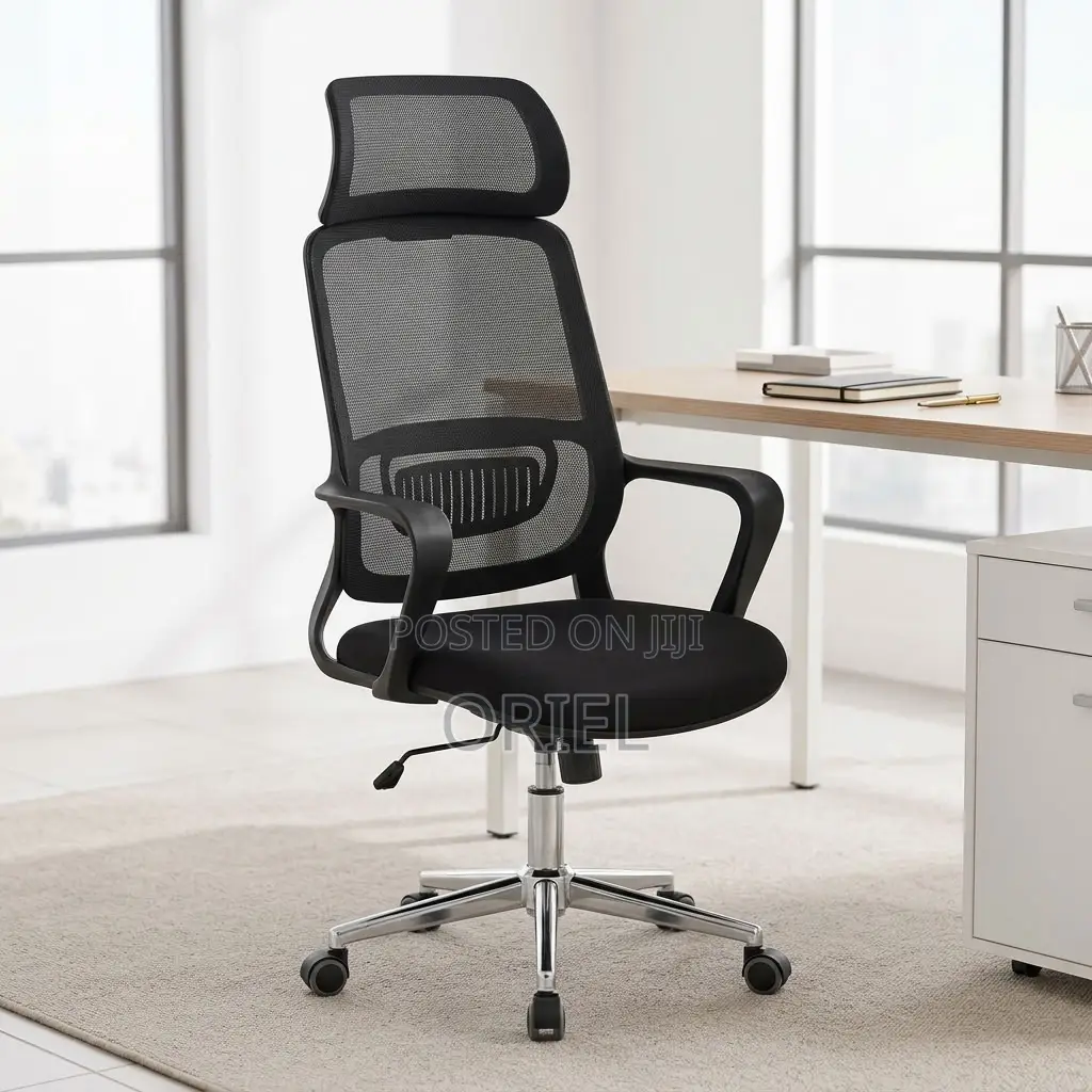 Office Chair : Ergonomic Work Chair- High Back