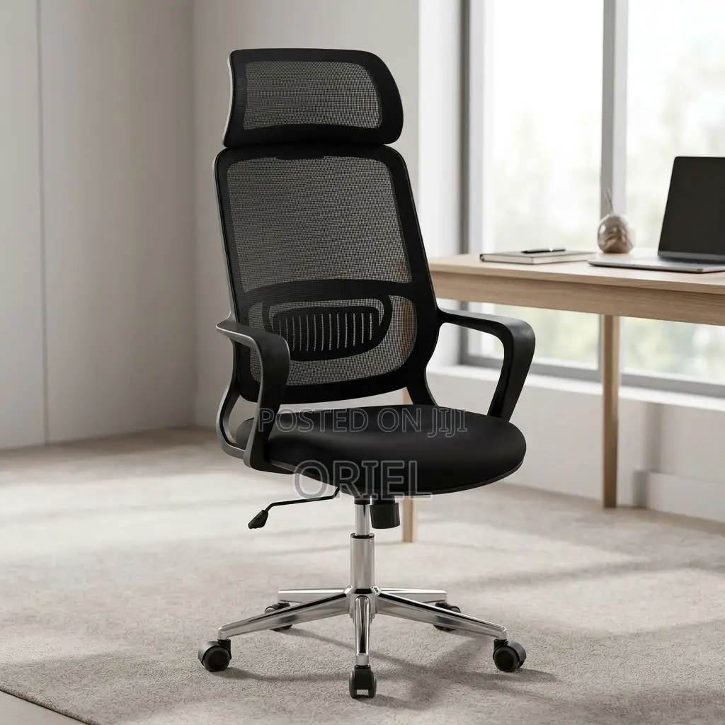 Office Chair : Ergonomic Work Chair- High Back