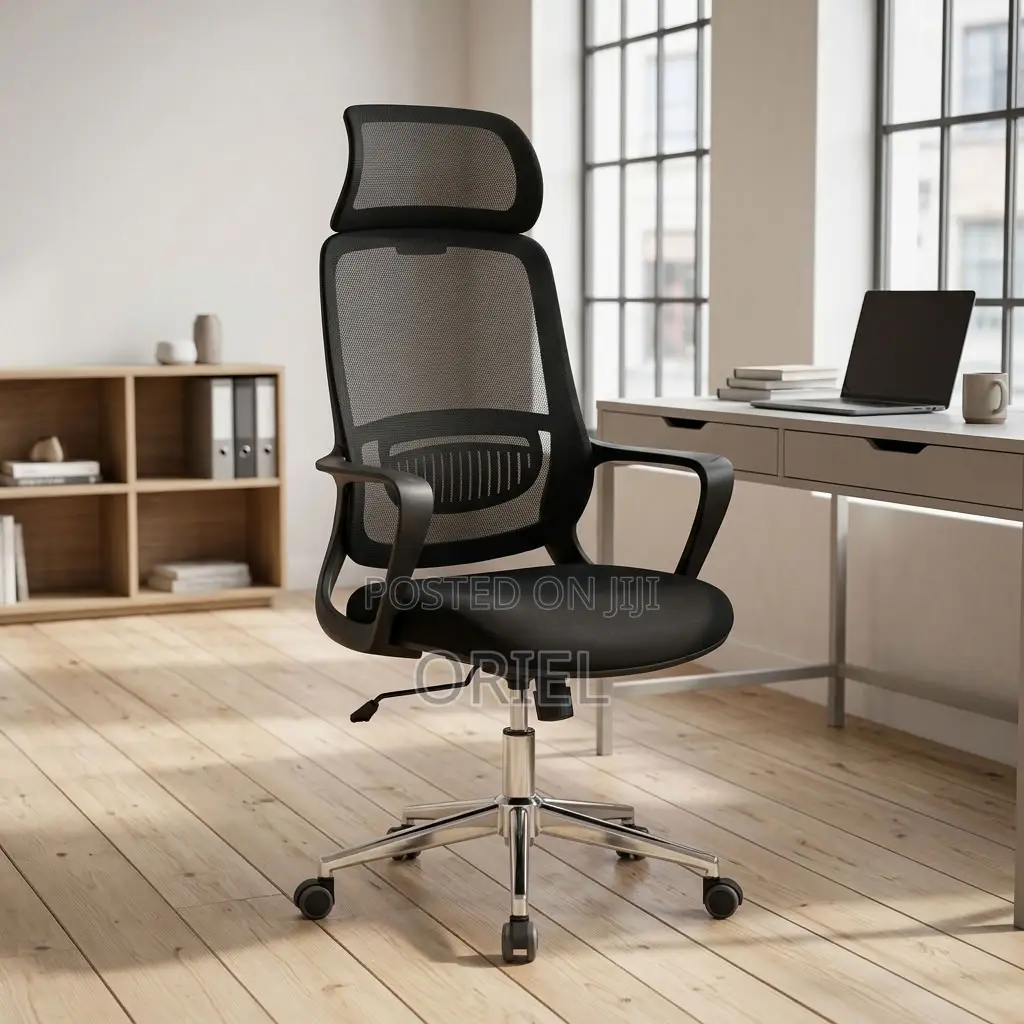Office Chair : Ergonomic Work Chair- High Back
