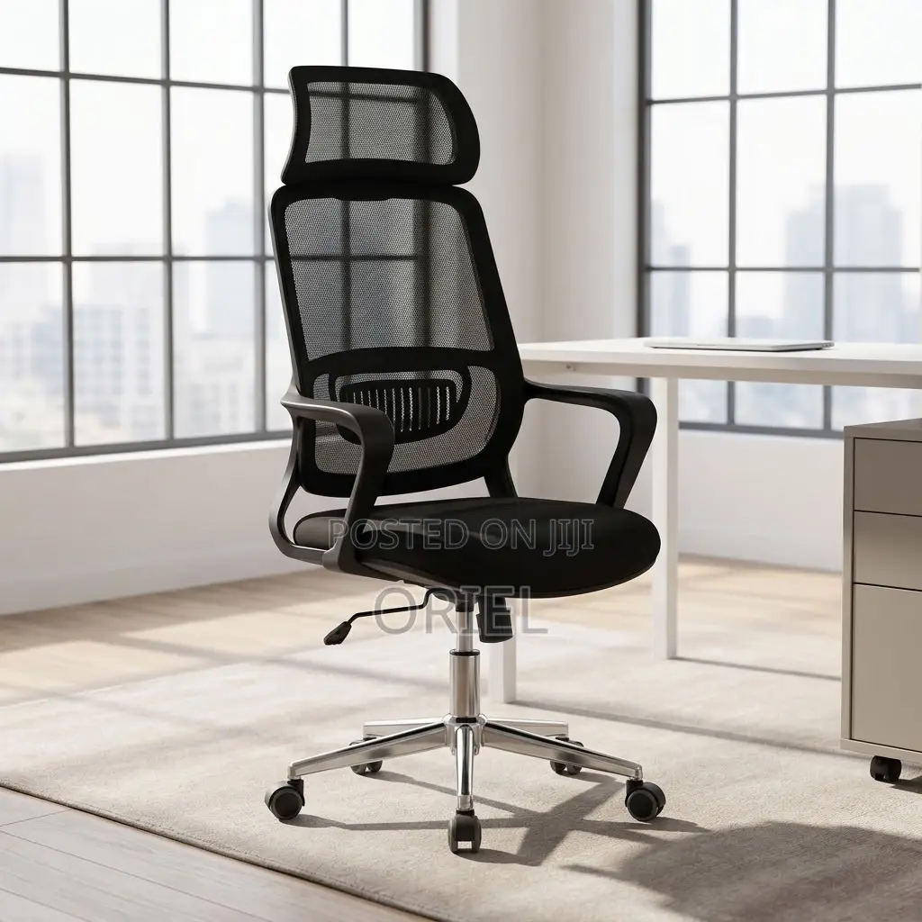 Office Chair : Ergonomic Work Chair- High Back