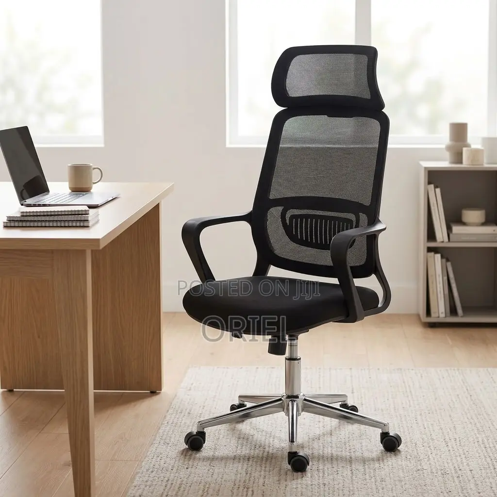 Office Chair : Ergonomic Work Chair- High Back
