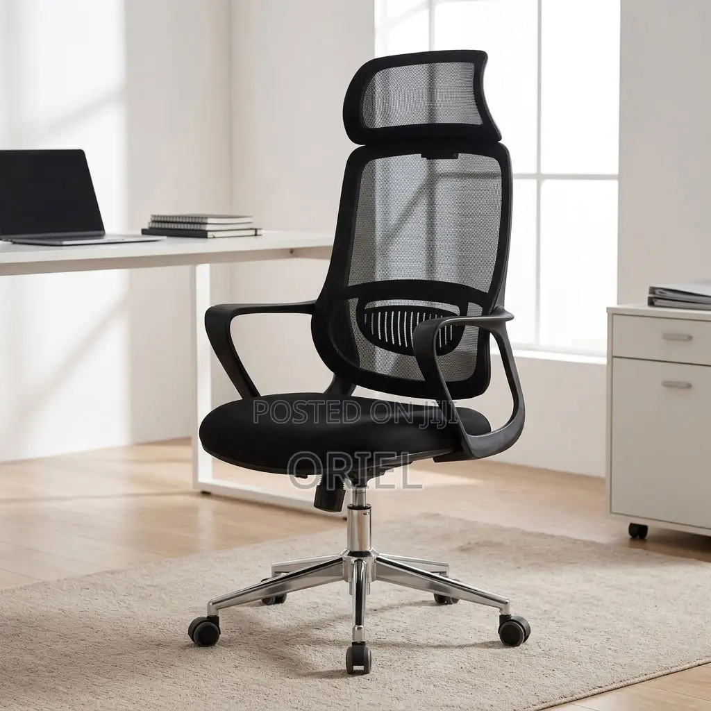 Office Chair : Ergonomic Work Chair- High Back