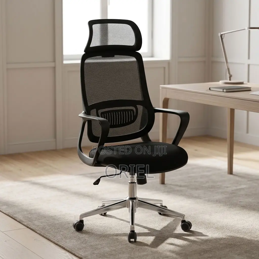 Office Chair : Ergonomic Work Chair- High Back