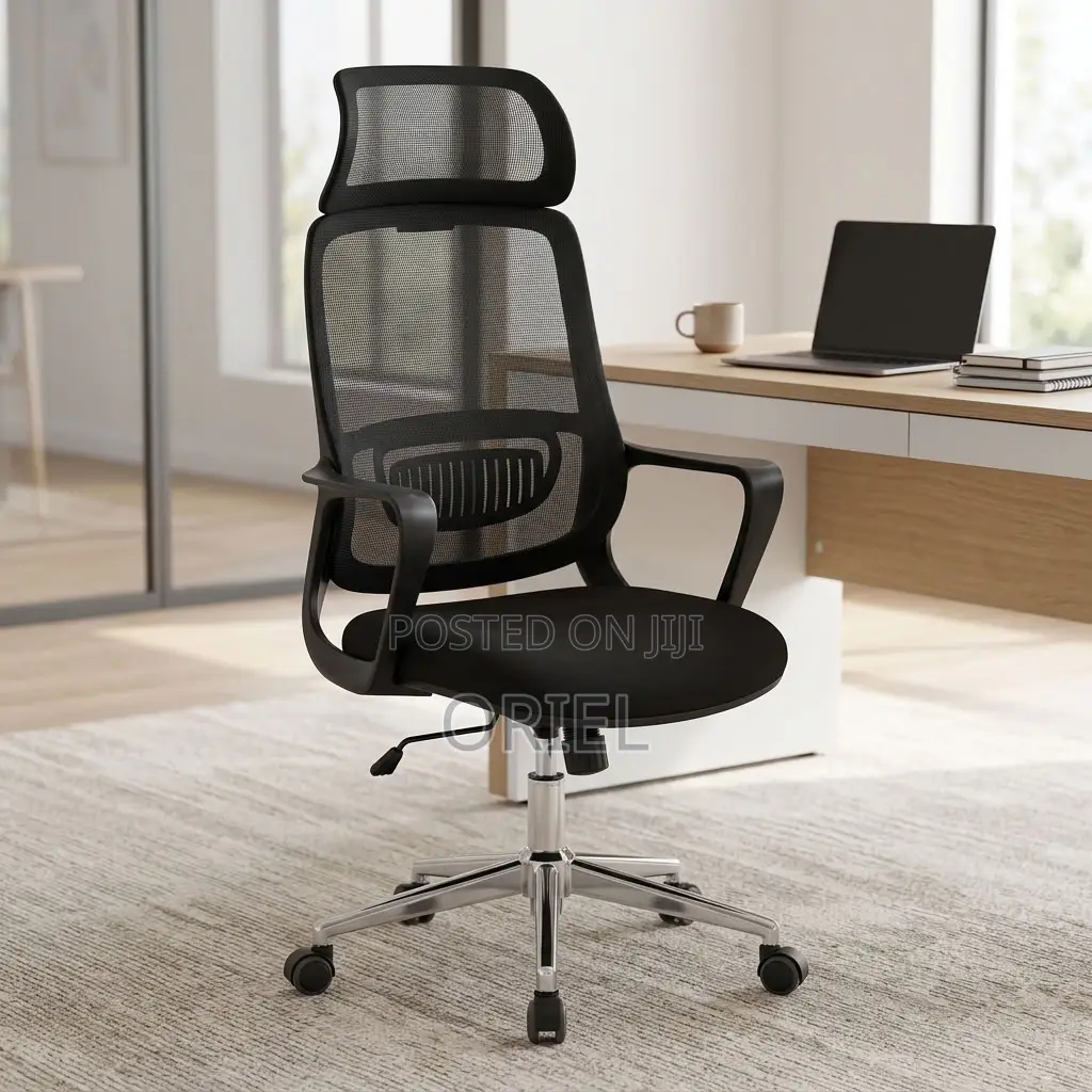 Office Chair : Ergonomic Work Chair- High Back