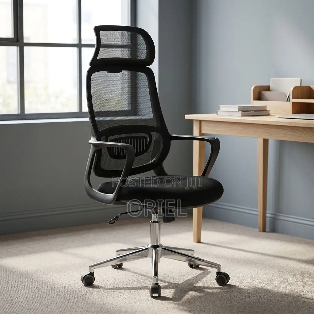 Office Chair : Ergonomic Work Chair- High Back