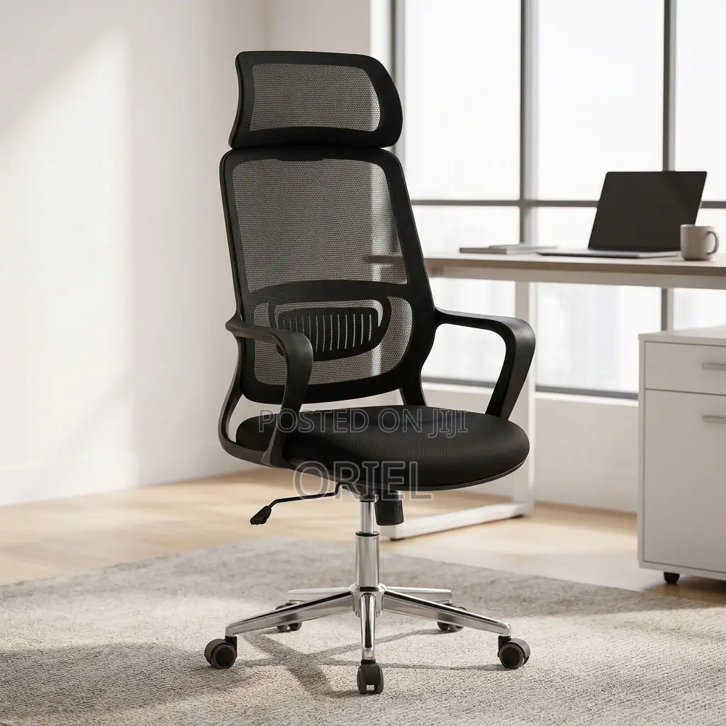 Office Chair : Ergonomic Work Chair- High Back