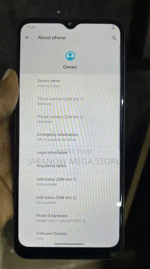 Motorola MOTO E7 Plus 64 GB Blue