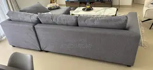Comfortable Used Sofa and Throw Pillows Included