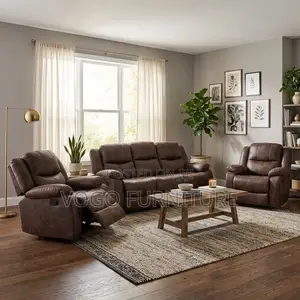 Sofas| 6-Seater Modern Recliner Sofa Set
