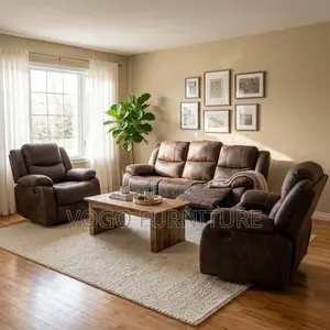 Sofas| 6-Seater Modern Recliner Sofa Set