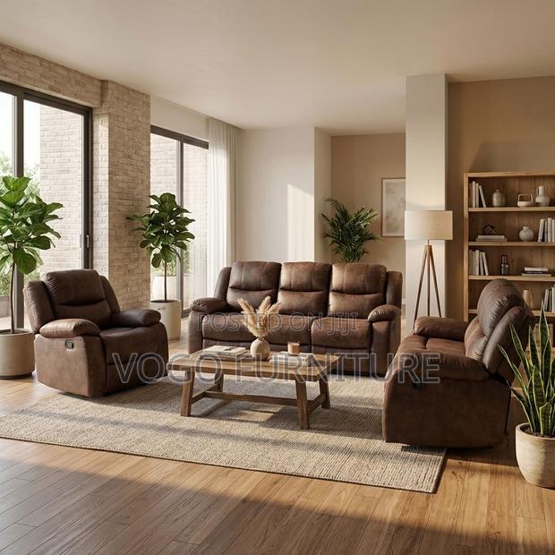 Sofas| 6-Seater Modern Recliner Sofa Set - thumbnail 8