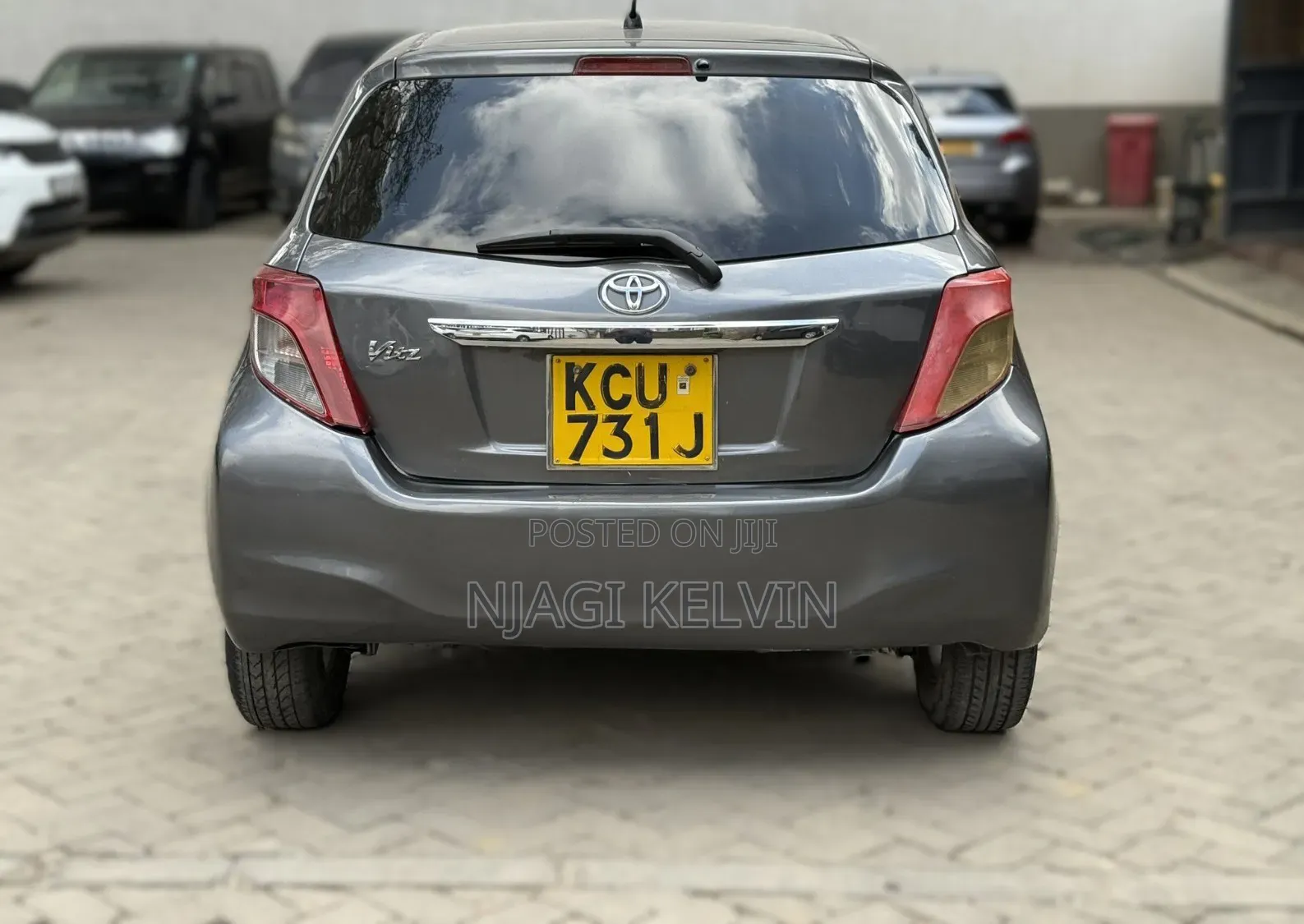 Toyota Vitz 2013 Gray