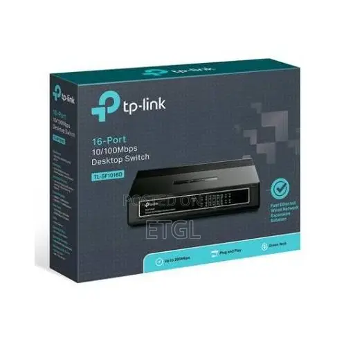 16-Port 10/100Mbps Desktop/Rackmount Switch