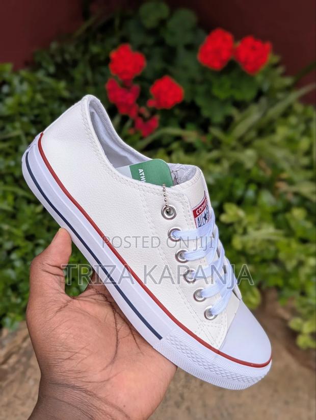 Leather Converse Shoes - thumbnail 4